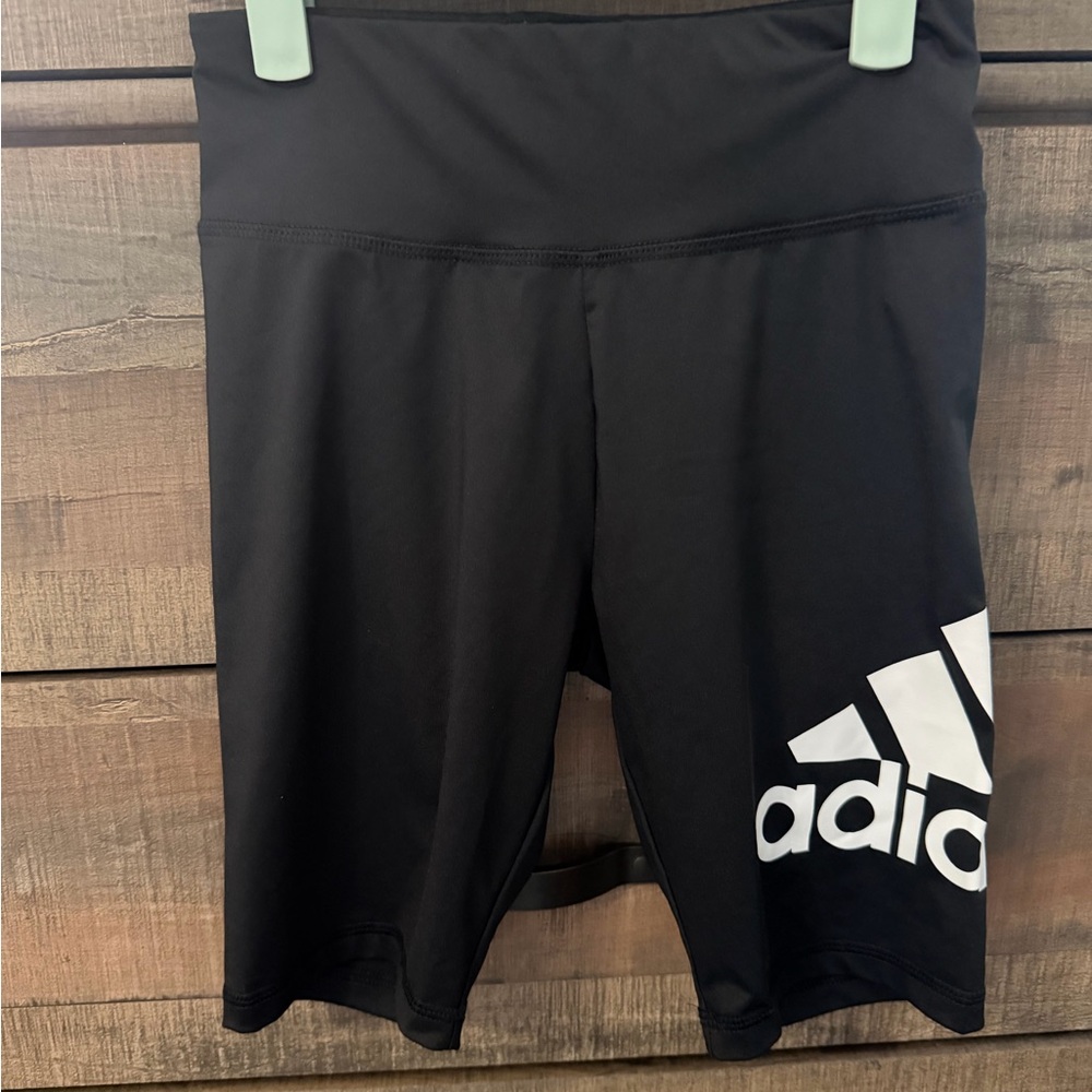 NWOT Adidas Charcoal Tight Fit Shorts
